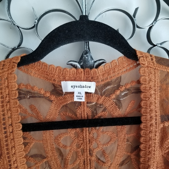 ❌SOLD❌ Eyeshadow Rust Orange Kimono NWOT - Picture 3 of 7